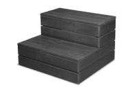 Деревянные ступени для спа бассейна (Wellis)